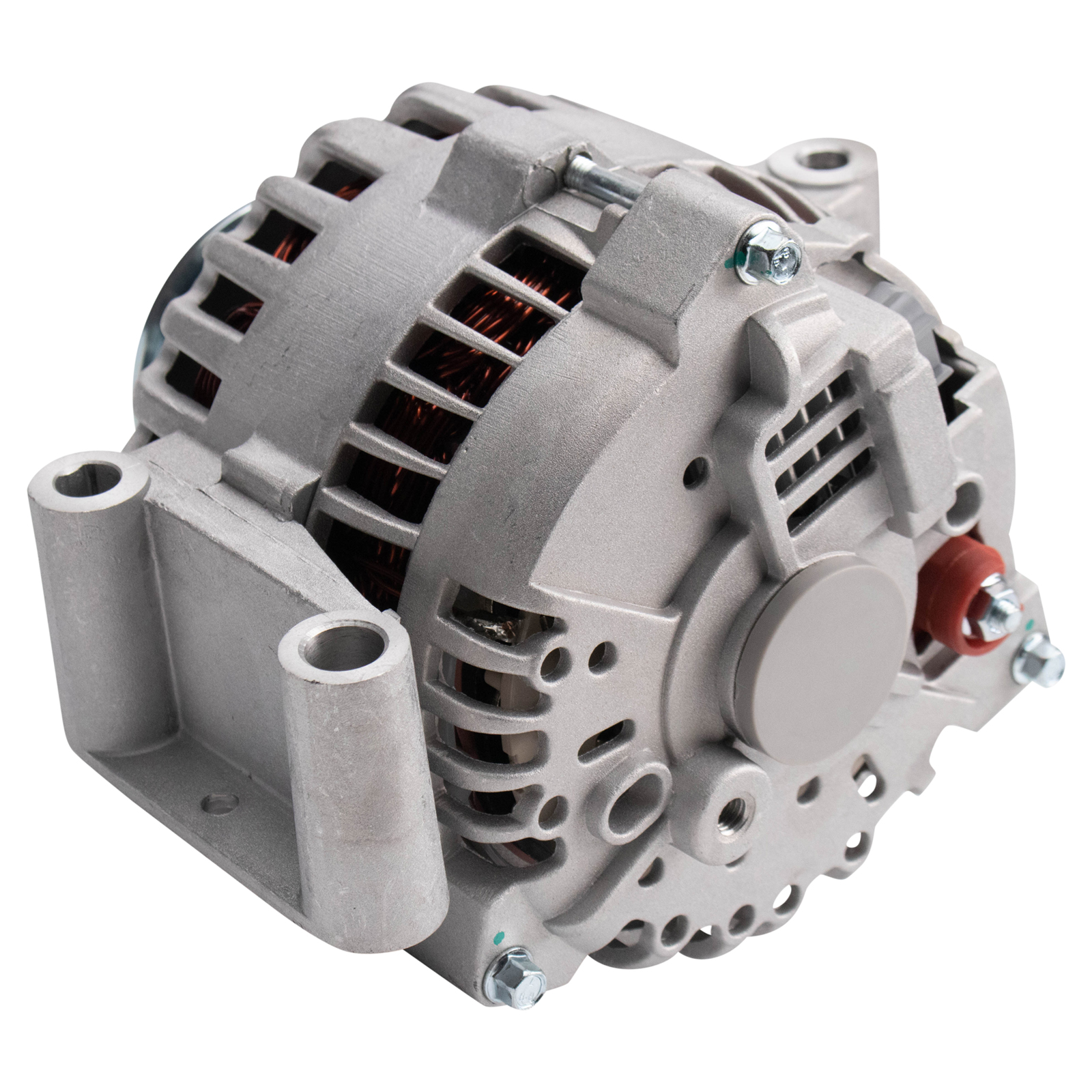 TRQ Upper Alternator Compatible with 2005-2007 Ford F-250/F-350/F-450 Super Duty F-550 Super Duty