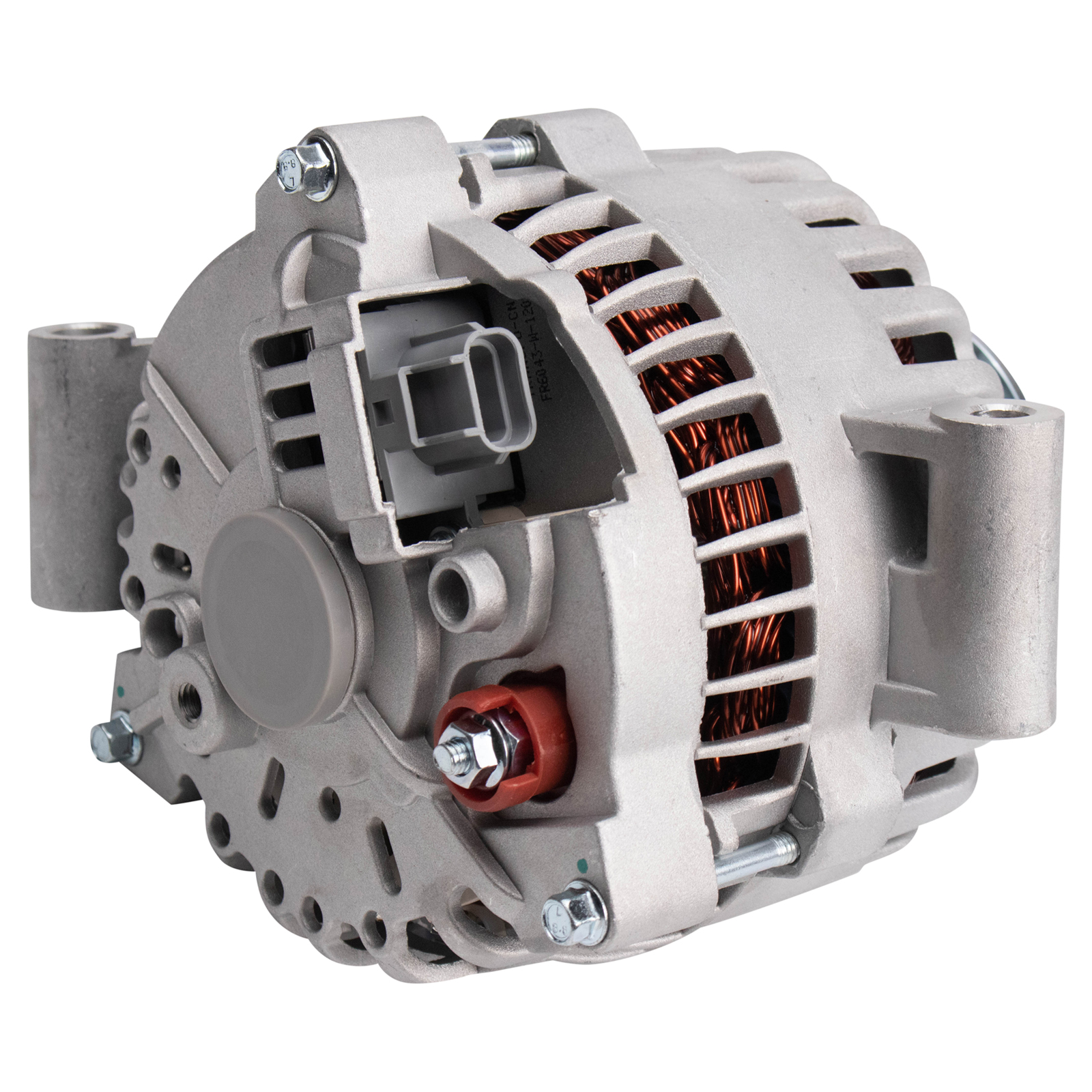TRQ Upper Alternator Compatible with 2005-2007 Ford F-250/F-350/F-450 Super Duty F-550 Super Duty