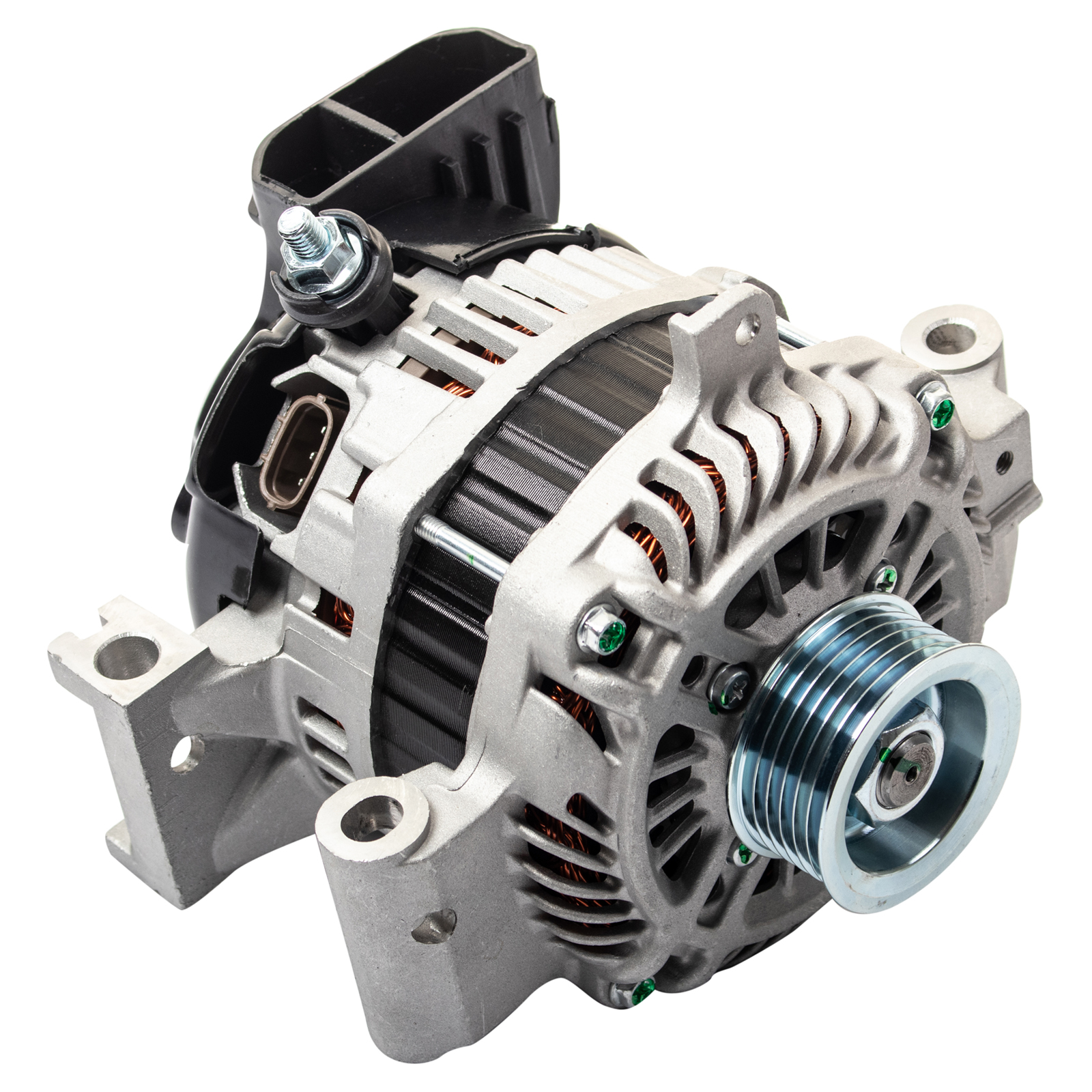 TRQ Alternator Compatible with 2006-2013 Mazda 6 2006-2008 MX-5 Miata 11168
