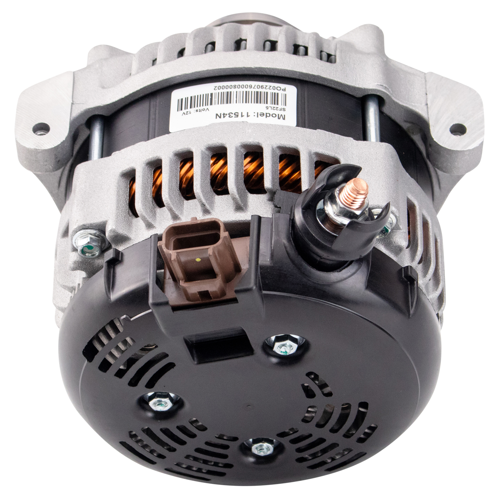 TRQ Alternator Compatible with 2009-2014 Ford E-150 E-250 2009-2021 E-350 Super Duty E-450 Super Duty 11534