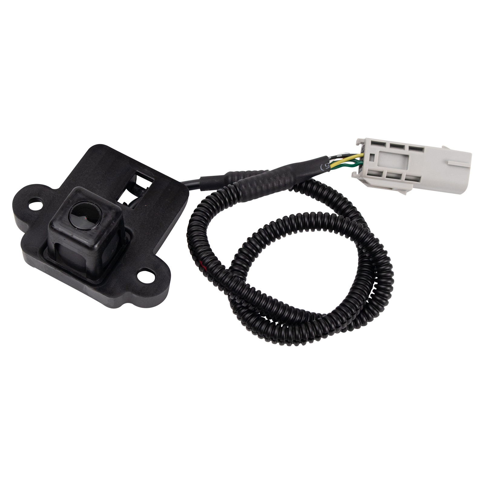 TRQ Rear View Camera Compatible with 2009-2013 Cadillac Escalade Chevrolet Avalanche