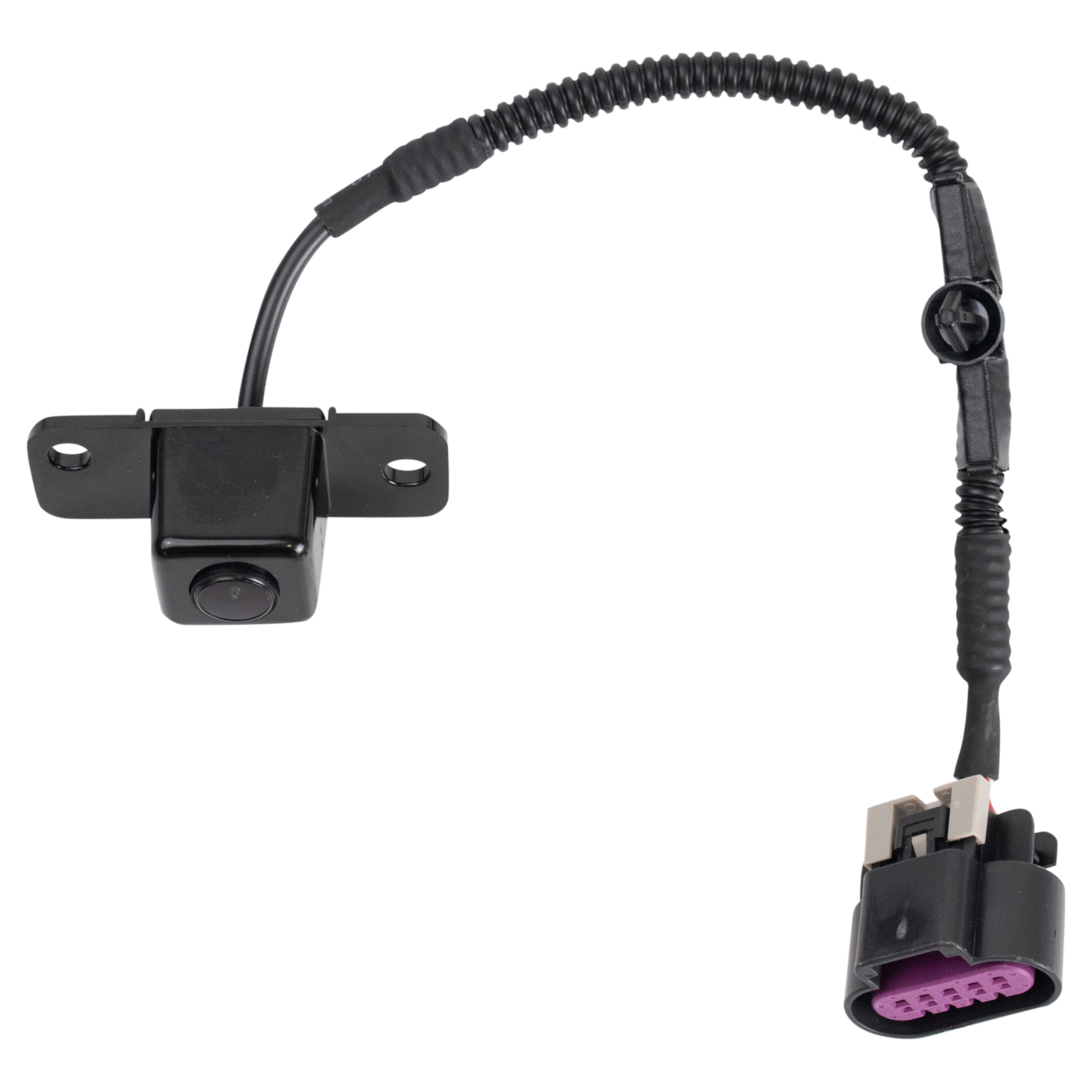 TRQ Rear View Camera Compatible with 2007-2008 Cadillac Escalade EXT Chevrolet Avalanche
