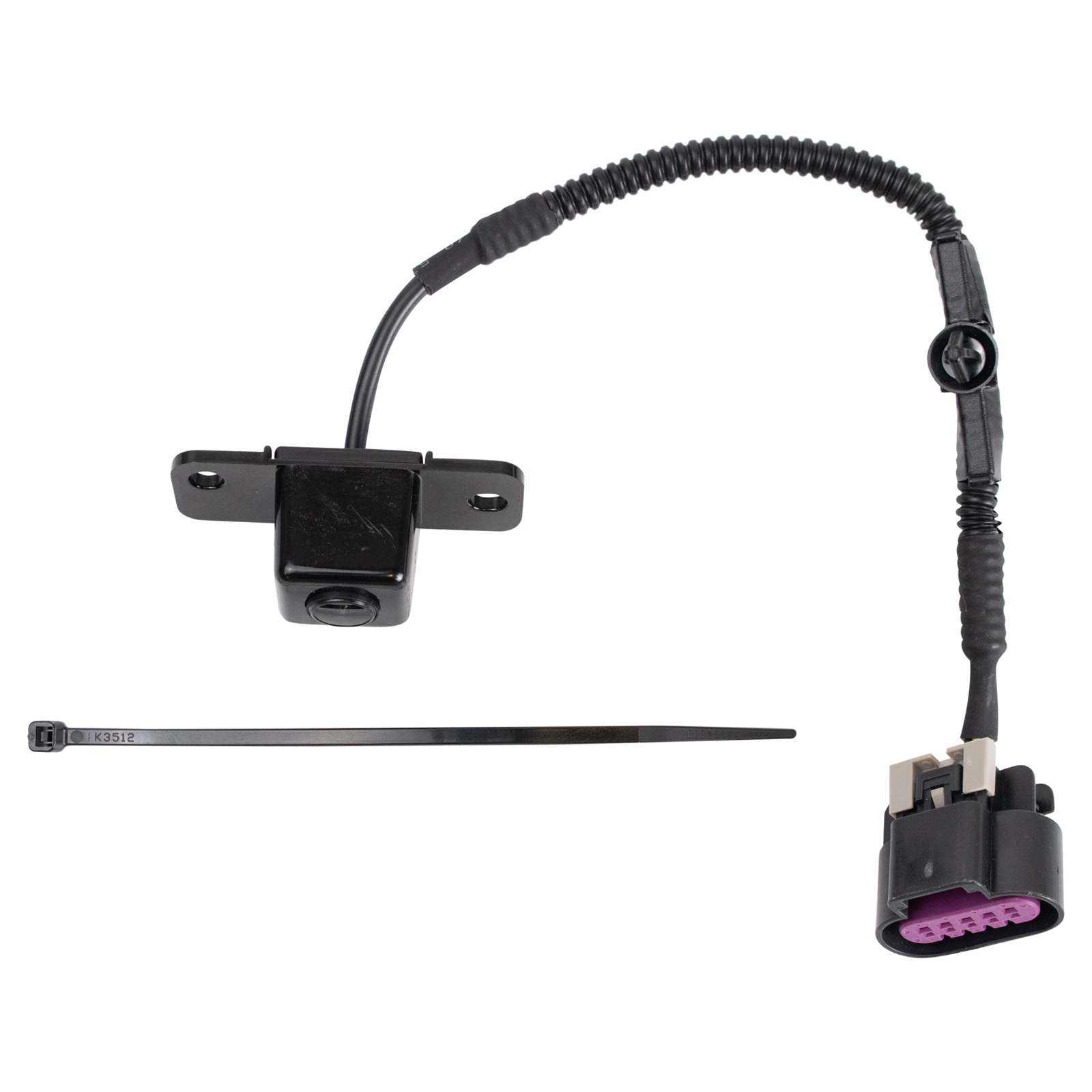 TRQ Rear View Camera Compatible with 2007-2008 Cadillac Escalade EXT Chevrolet Avalanche