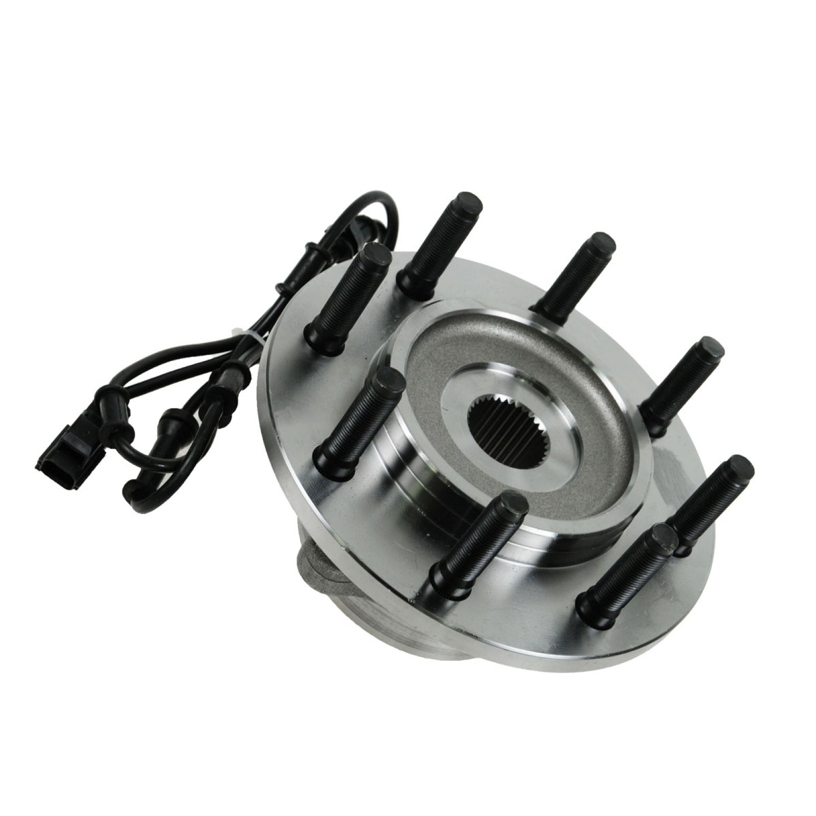 TRQ Front Drivetrain Kit Axle Shaft Wheel Hub Bearing Assembly Compatible with 2005 Dodge Ram 2500 Ram 3500
