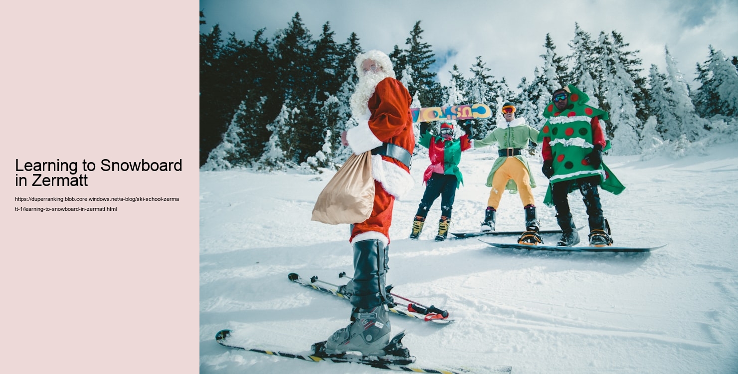 Learning to Snowboard in Zermatt  