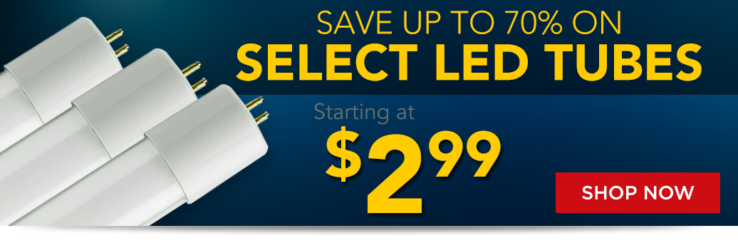 T8 LED Tube Lights - Commercial LED Tubes | 1000Bulbs.com