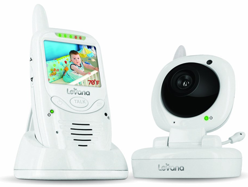 Levana Jena Digital Baby Video Monitor with 2.4″ Display, Baby Intercom, Night Vision, 500-ft. Range,& Remote! for $99.9…