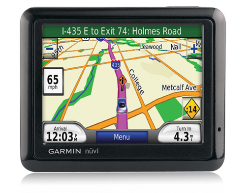 Garmin Nuvi 1260T Portable GPS Navigator With Lifetime Traffic
