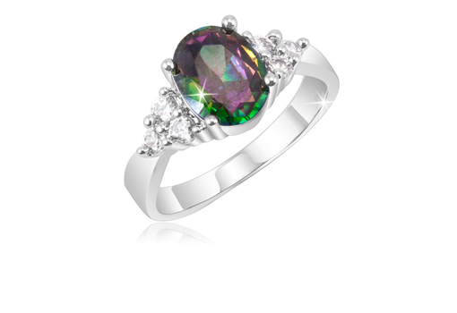 Mystic Topaz Ring