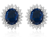 4.3 Carat Topaz Earrings