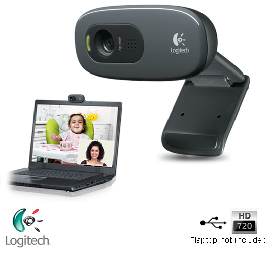 Logitech C270 HD 720p webcam