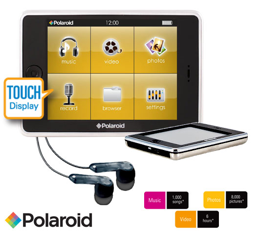 Polaroid Mp3 Touch