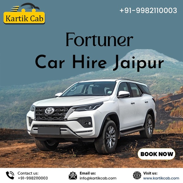 Fortuner Car Hire Jaipur