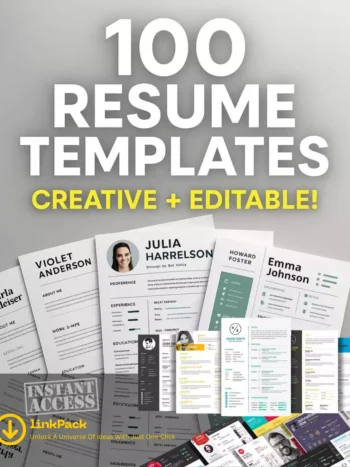 100 Resume Templates