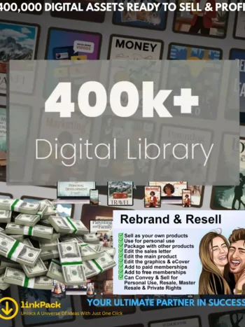 400K Digital Assets Library With Resale Rights