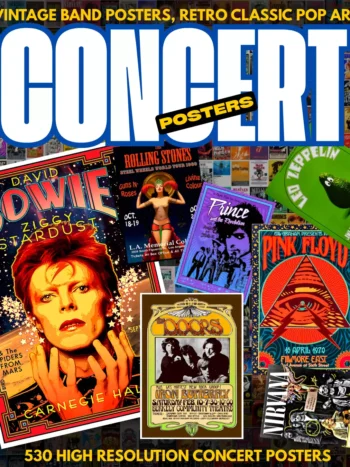 530 Vintage Rock Concert Posters