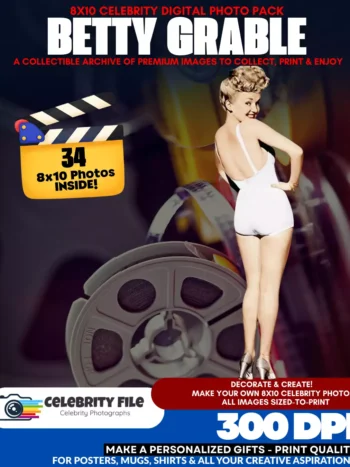 Betty Grable - Celebrity 8x10 Photo Pack