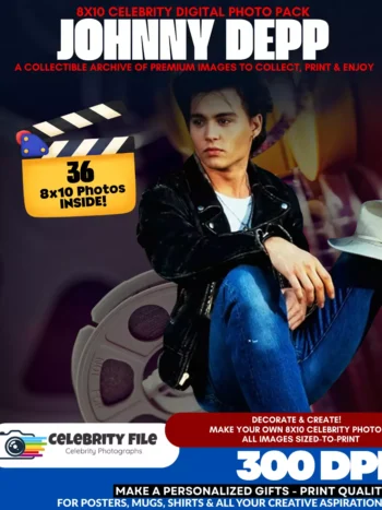 Johnny Depp - Celebrity 8x10 Photo Pack