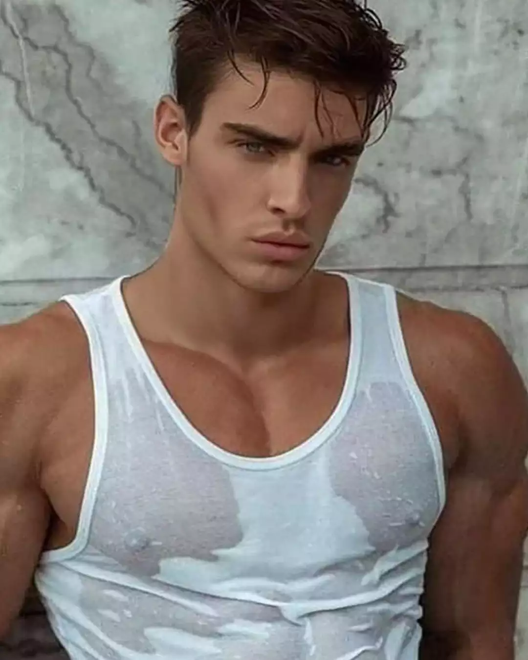 hot guy wet