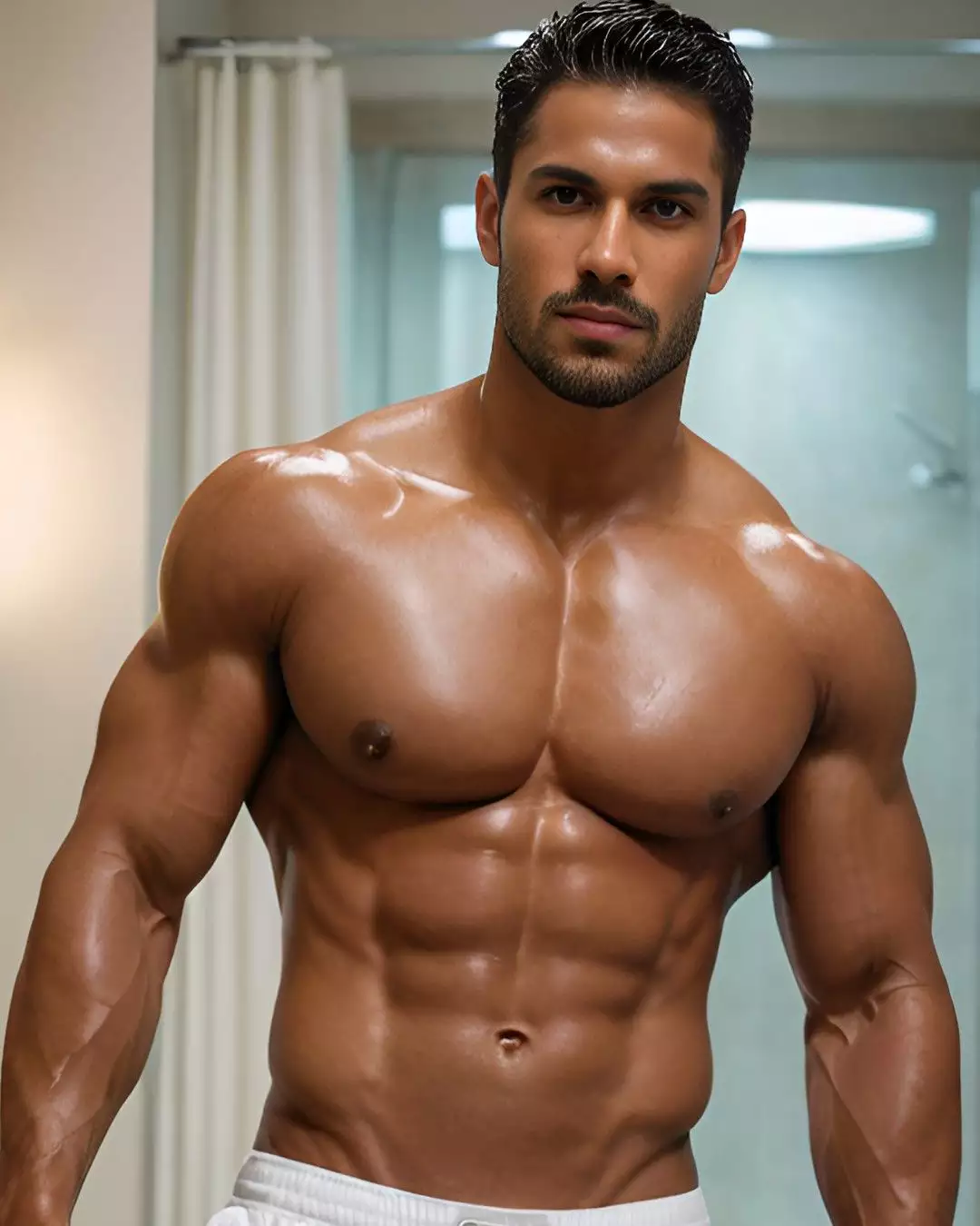 muscle latino man