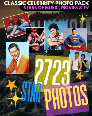 Classic Celebrity Photo Collection 2723 Star Photos