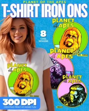 Planet Of The Apes T-Shirt Iron Ons