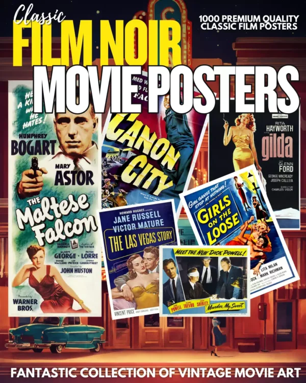 Film Noir Movie Poster Collection