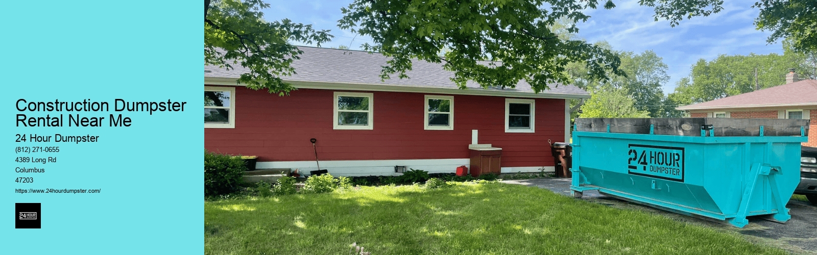 Construction Dumpster Rental Near Me