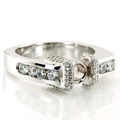 Alternate view of All-Bling Men's Ring