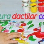 Pintura dactilar casera en Soy Mamá Blog
