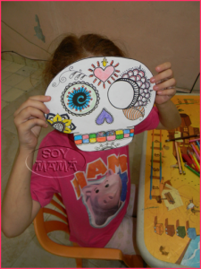 Mascara Dia de Muertos