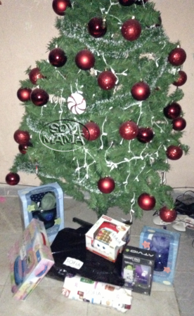 arbol con regalos