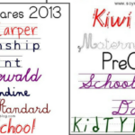 Fonts escolares para los utiles de tus peques