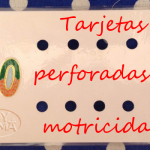 Tarjetas enmicadas y perforadas para motricidad