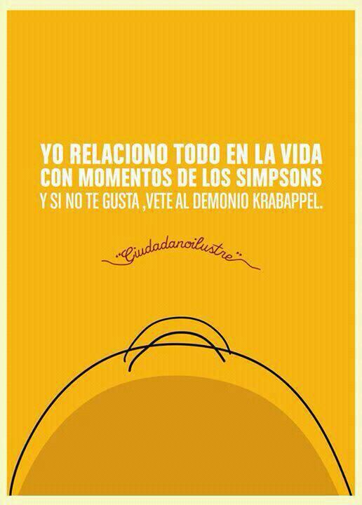 Amo a los Simpsons