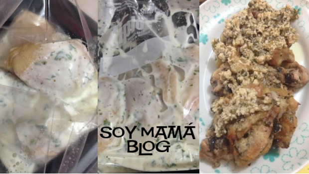 Receta Pollo marinado a la griega