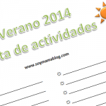 Verano 2014 Lista de Actividades