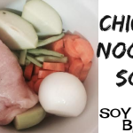 chicken noodle soup en crockpot