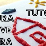 Pintura relieve casera