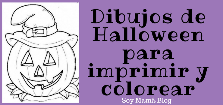 Dibujos de Halloween para imprimir y colorear