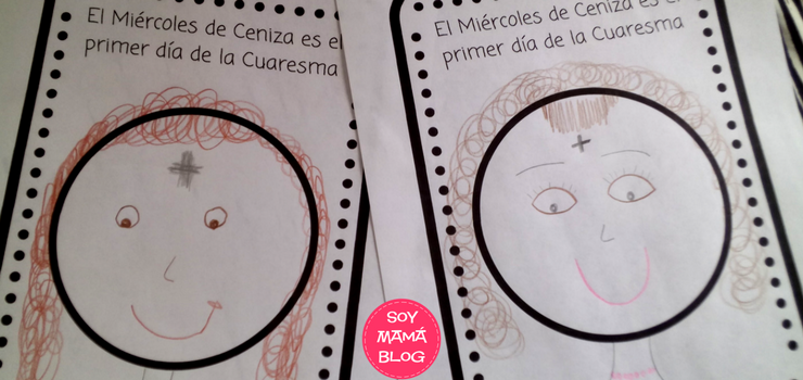 Imprimible para aprender sobre el Miercoles de Ceniza | Soy Mama Blog