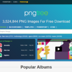 PNGtree: Millones de archivos PNG para tus posts