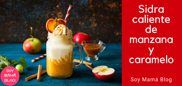 Sidra caliente de manzana y caramelo