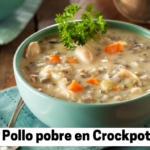 Receta: Pollo pobre en Crockpot