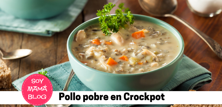 Receta: Pollo pobre en Crockpot