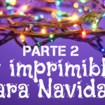 24 imprimibles para Navidad Soy Mama Blog