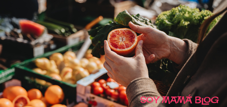 Frutas y verduras de temporada en Mexico