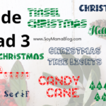 Fonts de Navidad 3