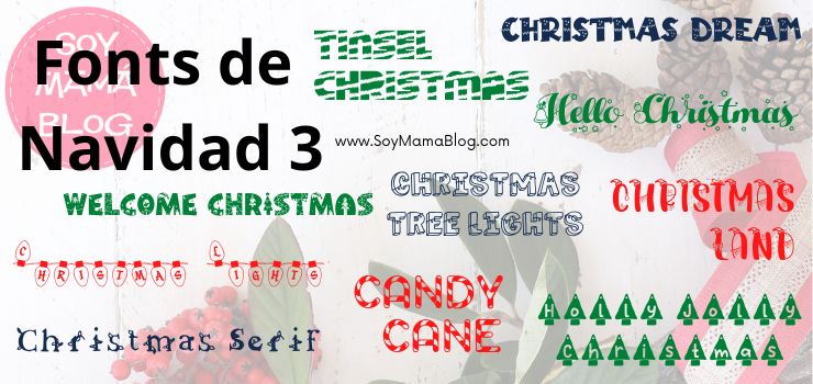 Fonts de Navidad 3