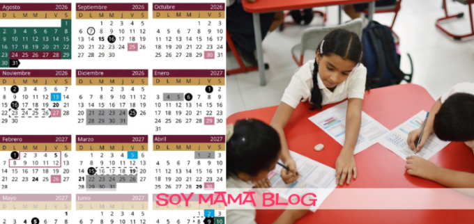 Calendario SEP Ciclo escolar 2026 2027